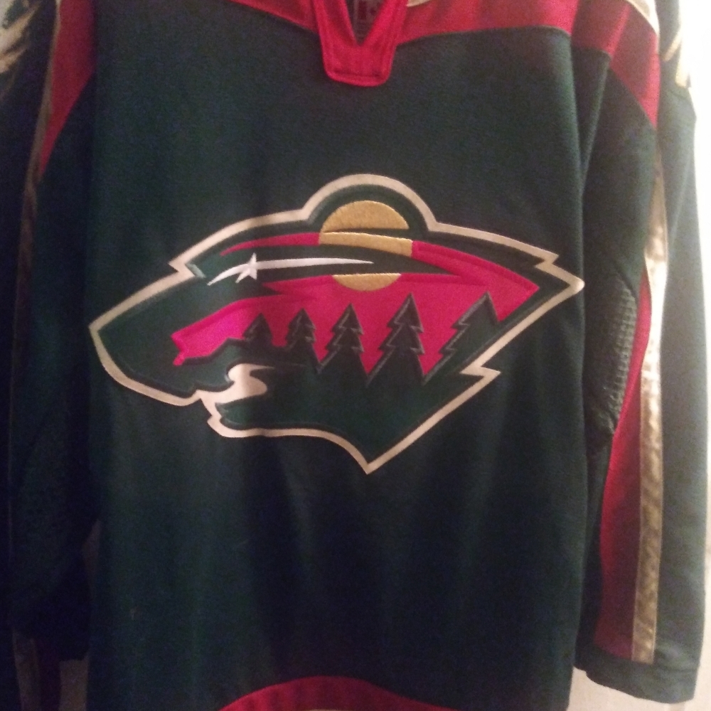 Minnesota wild hockey Jersey
